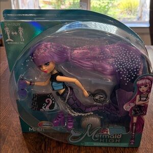 Doll with Purple Hair